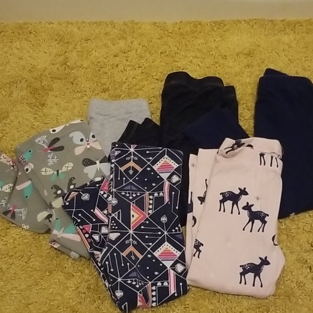 6 stretchy pants/leggings